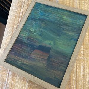 “Desert Midnight” handpainted sustainable art